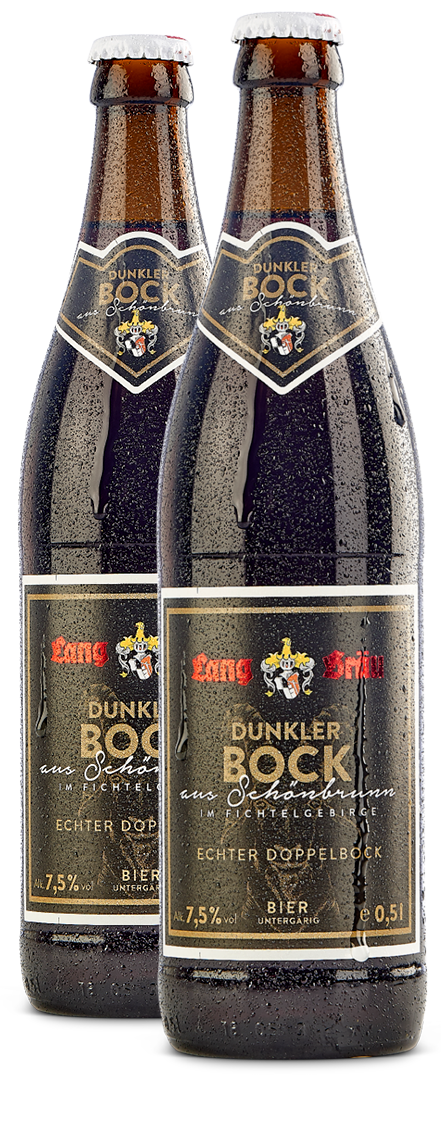 Dunkler Bock Flasche Lang-Bräu