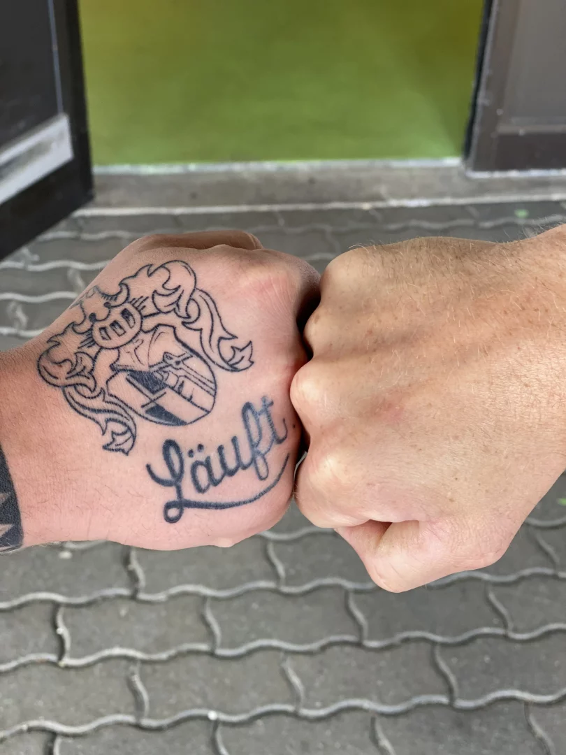 Läuft Tattoo