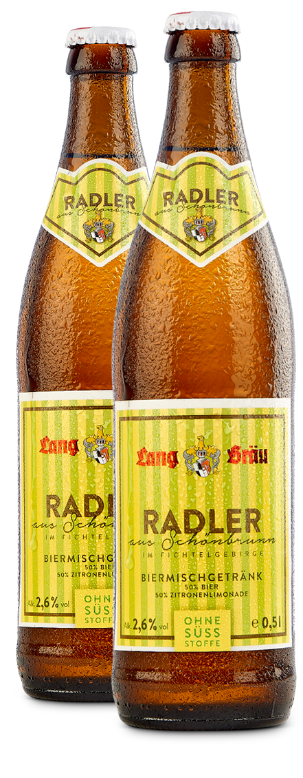 Radler Flasche Lang-Bräu